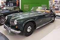 Marauder 100 open two-seater registered November 1951, has a 3-litre engine