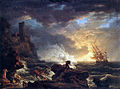 Shipwreck , 1759 , Oil on canvas, 96 x 134,5 cm , Groeninge Museum, Bruges