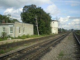 Станция Молосковицы. Водонапорная башня