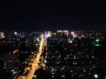 遺愛湖夜景