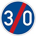 End of minimum speed limit