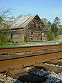 The old barn near the railroad crossing was, perhaps, Gold Hill, Alabama's most recognizable landmark until it was torn down in 2010.