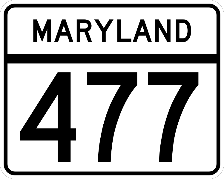 File:MD Route 477.svg