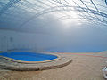 Mineral water swimming pools in Blagoevgrad district, Bulgaria.