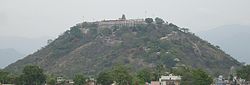 The Palani Murugan Temple atop the Sivagiri, better known as the Palani Hill