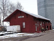 1887 Winona and St. Peter Freight Depot (NRHP), 2012.