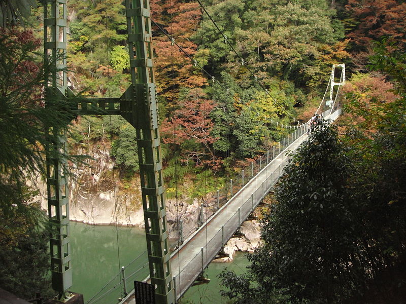 File:Tutuji-Bridge in Tenryūkyō, Nagano.JPG