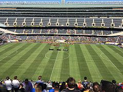 Soldier Field 61 500 espectadores Chicago