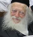 Rabbi Chaim Kanievsky, a prominent Haredi rabbi and posek. Known as the "Prince of Torah", he was a leading authority on Jewish law and tradition.