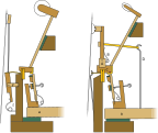 Upright actions, 1842 patent