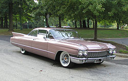 1960 Cadillac Coupe de Ville two door hard top. There were about 21,000 of these made