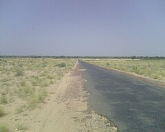 Picture of link road from Dahranwala to Fortabbas