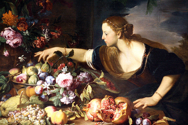 Archivo:Femme prenant des fruits.jpg