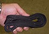 Hose strap folded