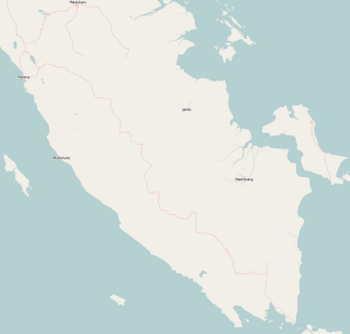 Sumatra is located in Southern Sumatra