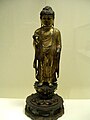 Standing Buddha. Unified Silla period, 7th c., circa 700. Gilt bronze, h. 47.3 cm. Asian Art Museum of San Francisco, Avery Brundage Collection.