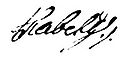 Paul I's signature