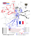 Image 3 Waterloo Campaign Map credit: Gsl/I. Pankonin A map of troop movements during the Waterloo Campaign, leading up to the Battle of Waterloo where Napoleon Bonaparte was defeated. Napoleon's Army of the North came up against a coalition army composed of forces from the United Kingdom, the Netherlands, Prussia, Hanover, Nassau, and Brunswick. Beginning 15 June 1815, the combatants fought successively in the Battle of Quatre Bras, the Battle of Ligny, the Battle of Waterloo, and lastly the Battle of Wavre. More selected pictures