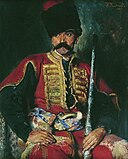 «Запорожский казак», 1884 г. Сумской областной художественный музей им. Н. Х. Онацкого, Украина.