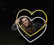 Carla O'Brien and her Neon Hearts – White Night 2017