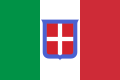 Bandera del Reino de Italia.