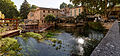 Village of Fontaine-de-Vaucluse near Avignon