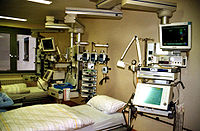 A standard intensive care unit (ICU) within a hospital