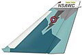 NSAWC F-14 tail markings