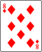 8 of diamonds