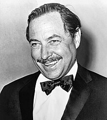 Tennessee Williams (age 54) photographed by Orland Fernandez in 1965 for the twentieth anniversary of The Glass Menagerie.