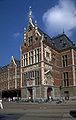 Exterior of the royal pavilion of Amsterdam Centraal station