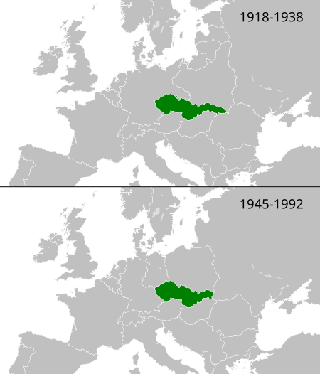 File:Czechoslovakia location map.svg