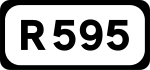 R595 road shield}}