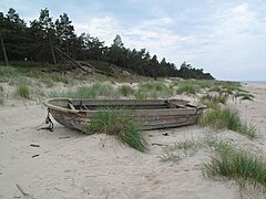 Slītere National Park at Cape Kolka includes several Livonian fishing villages of the Livonian Coast (Livonian: Līvõd Rānda)