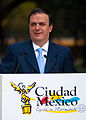 Ex jefe del Distrito Federal Marcelo Ebrard