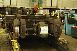 An old T-1 Bogie at Greenwood Yard