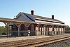 The track side of Spartanburg station in 2005