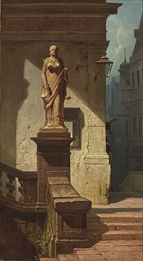 Justitia (Spitzweg), Carl Spitzweg, c. 1857