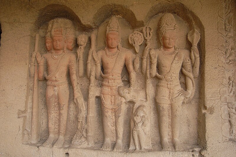 Файл:Trimurti ellora.jpg