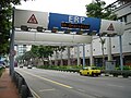 ERP gantry at North Bridge Road. Singapore