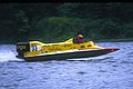 Joe Eder powerboat in Brodenbach 1984