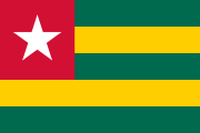 Bandera de Togo