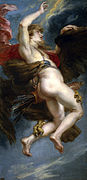 The Rape of Ganymede (1611) by Rubens