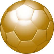 Archivo:Gold football ball.svg