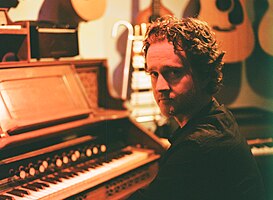 Wells in studio