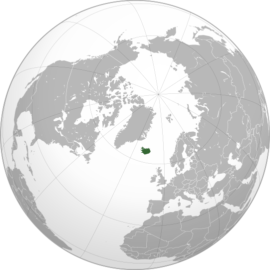 Файл:Iceland (orthographic projection).svg