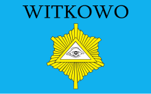 POL Witkowo flag.svg