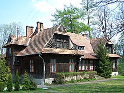 Rectory building in Dydnia