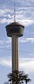 The Tower of the Americas characterizes the city's skyline