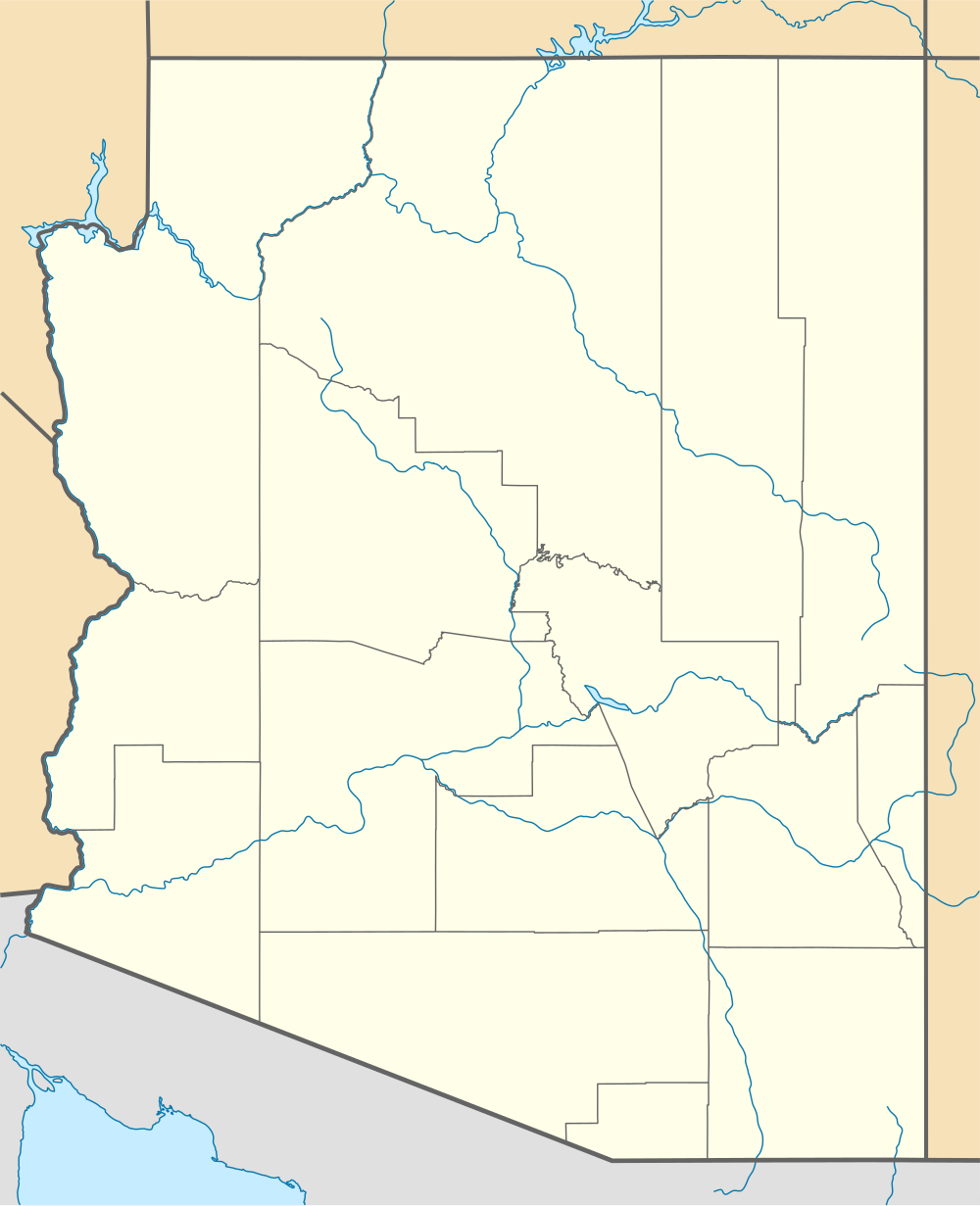 TotSamyjNiekto/Largest cities of states of USA on map is located in Arizona